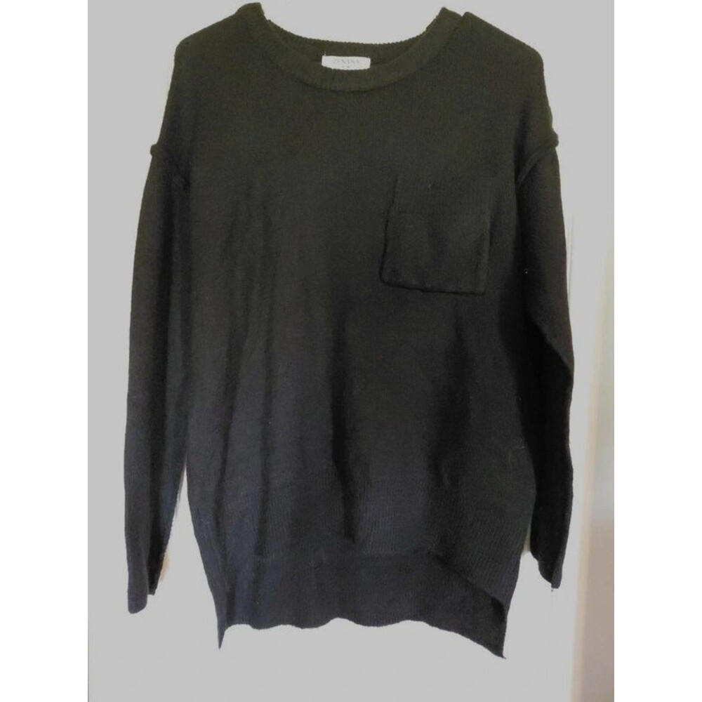 Zenana Drag it Out Long Sleeve Sweater-S/M